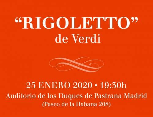ÓPERA: RIGOLETTO – Ventajas RECUERDO